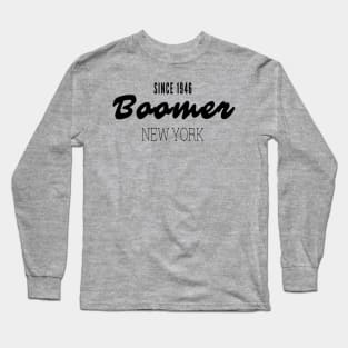 Boomer New York Long Sleeve T-Shirt